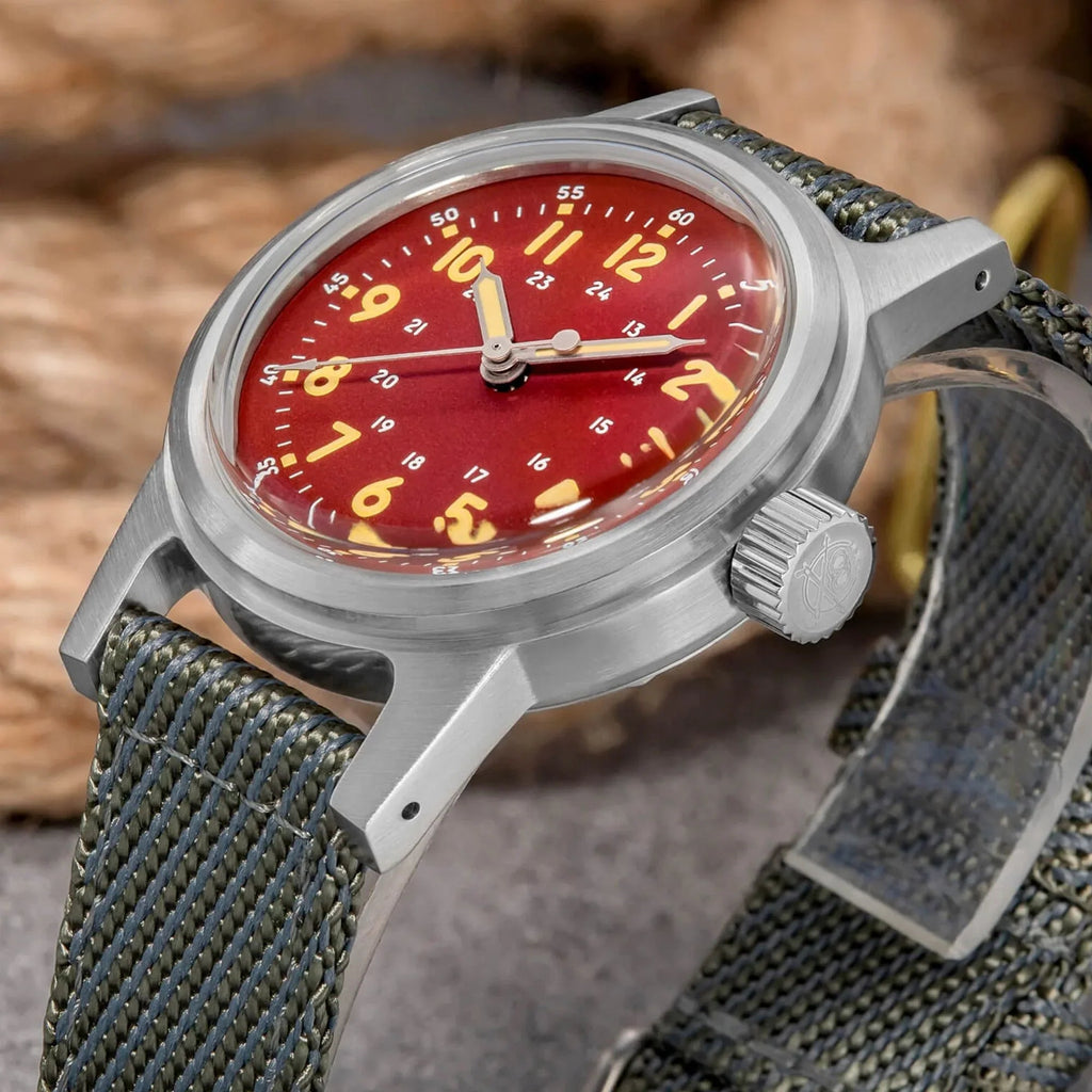 ADDIESDIVE 36mm Vintage Mechanical Watch AD2076 - DREAM WATCHES