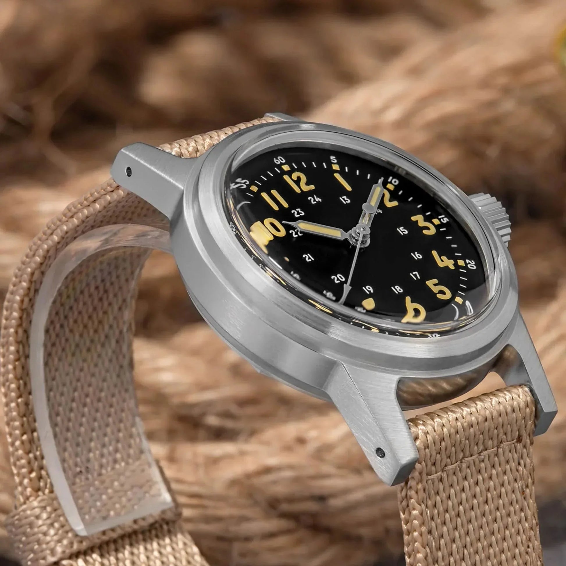 ADDIESDIVE 36mm Vintage Mechanical Watch AD2076 - DREAM WATCHES