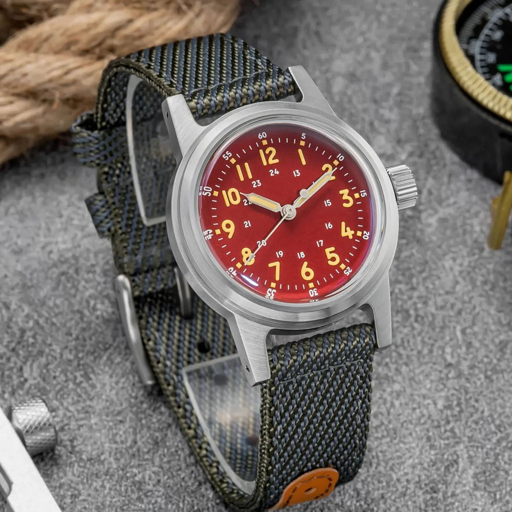 ADDIESDIVE 36mm Vintage Mechanical Watch AD2076 - DREAM WATCHES