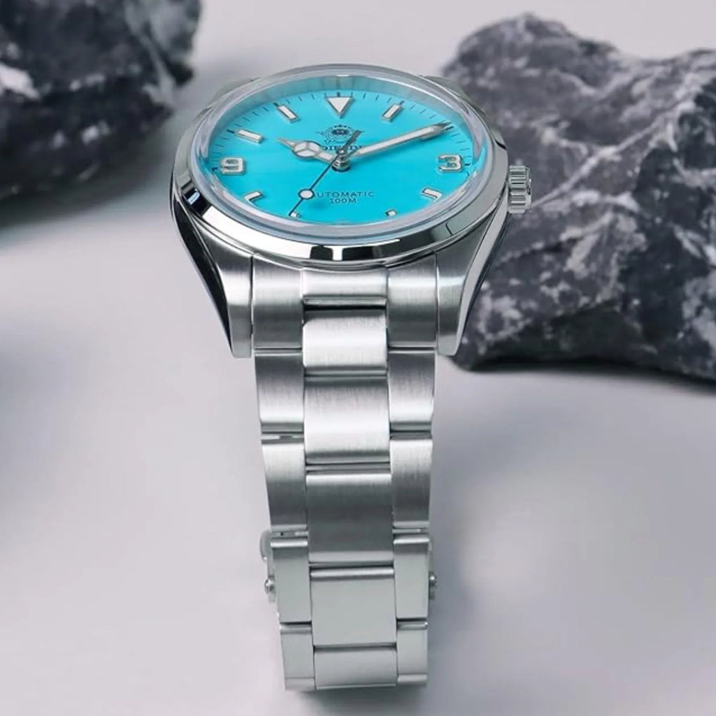 ADDIESDIVE 38mm Domed Crystal Explore Watch 100M (AD2112) - DREAM WATCHES