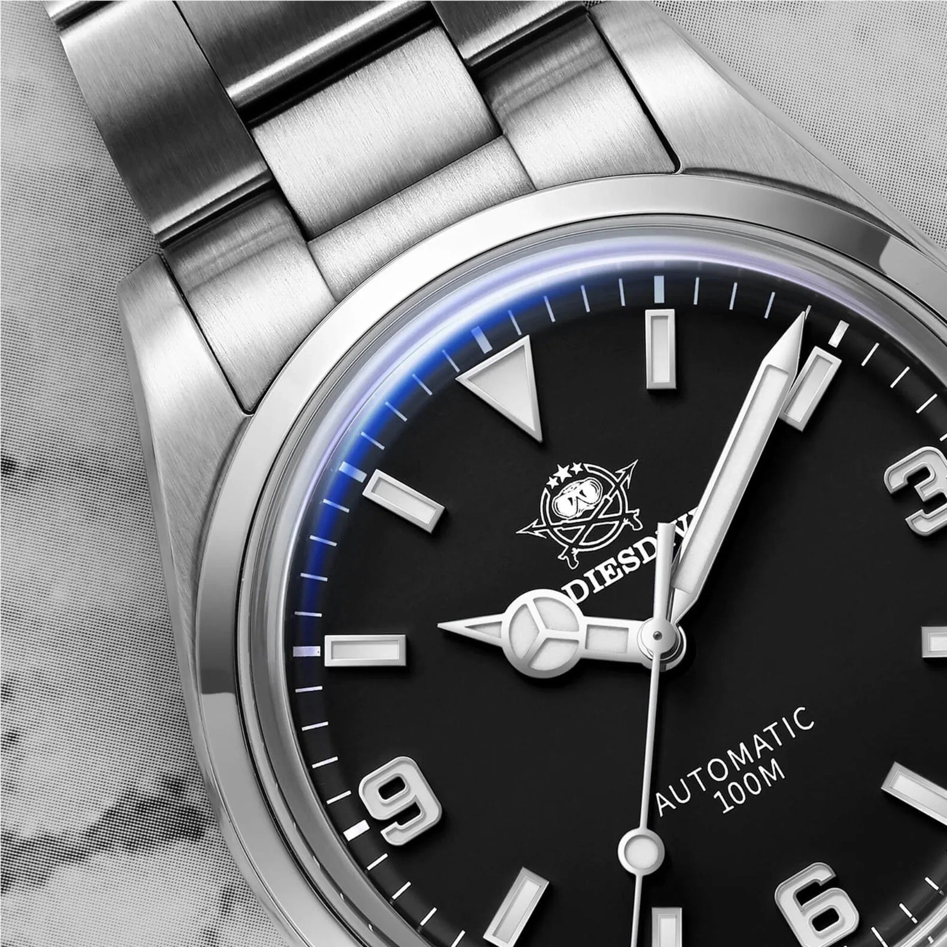 ADDIESDIVE 38mm Domed Crystal Explore Watch 100M (AD2112) - DREAM WATCHES