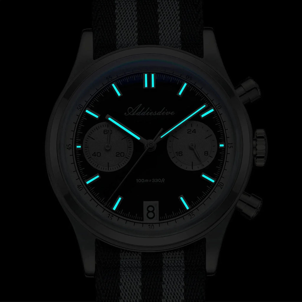 ADDIESDIVE 38mm VK64 Chronograph Watch AD2095 - DREAM WATCHES
