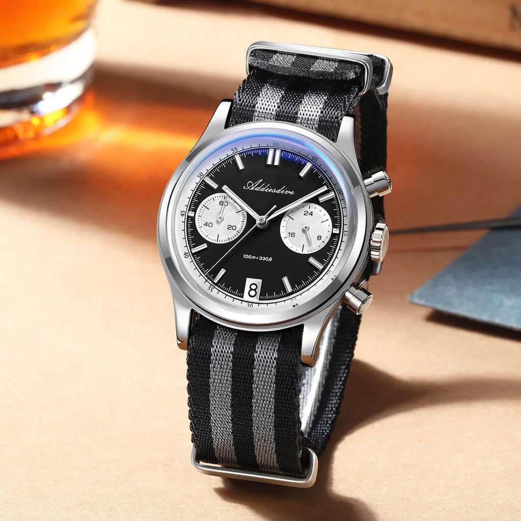 ADDIESDIVE 38mm VK64 Chronograph Watch AD2095 - DREAM WATCHES