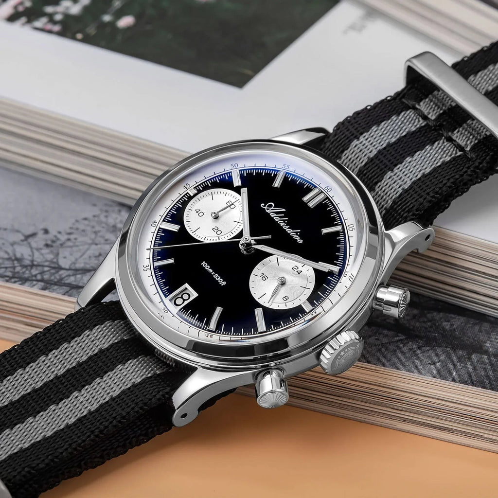 ADDIESDIVE 38mm VK64 Chronograph Watch AD2095 - DREAM WATCHES