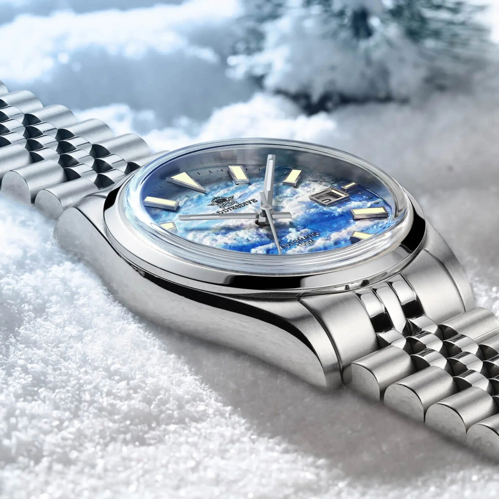 Addiesdive 39mm 3D Sea of Clouds Dial Automatic Watch (AD2041） - DREAM WATCHES