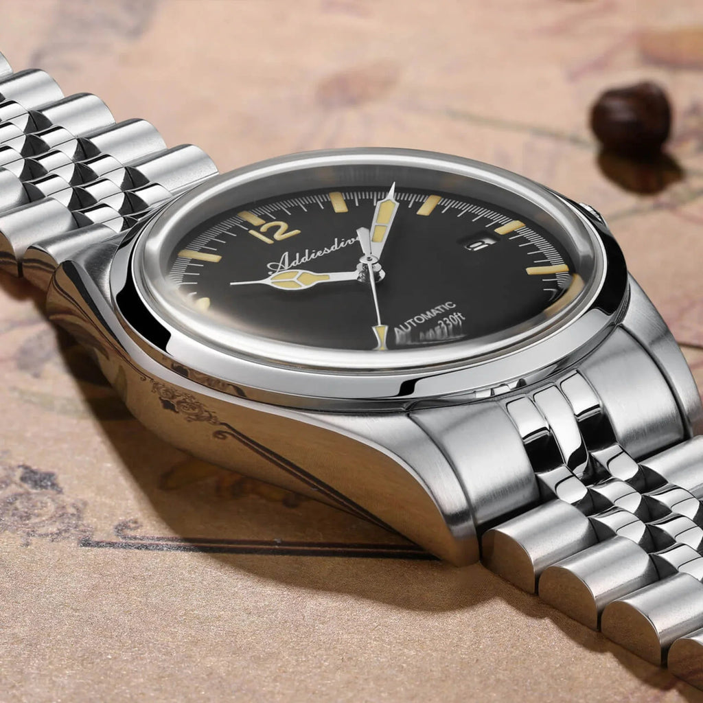 Addiesdive 39mm Automatic Watch Diver's 100M NH35 (AD2038) - DREAM WATCHES