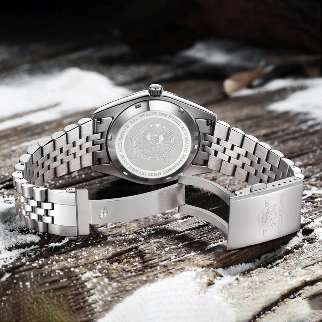 Addiesdive 39mm Automatic Watch Diver's 100M NH35 (AD2038) - DREAM WATCHES
