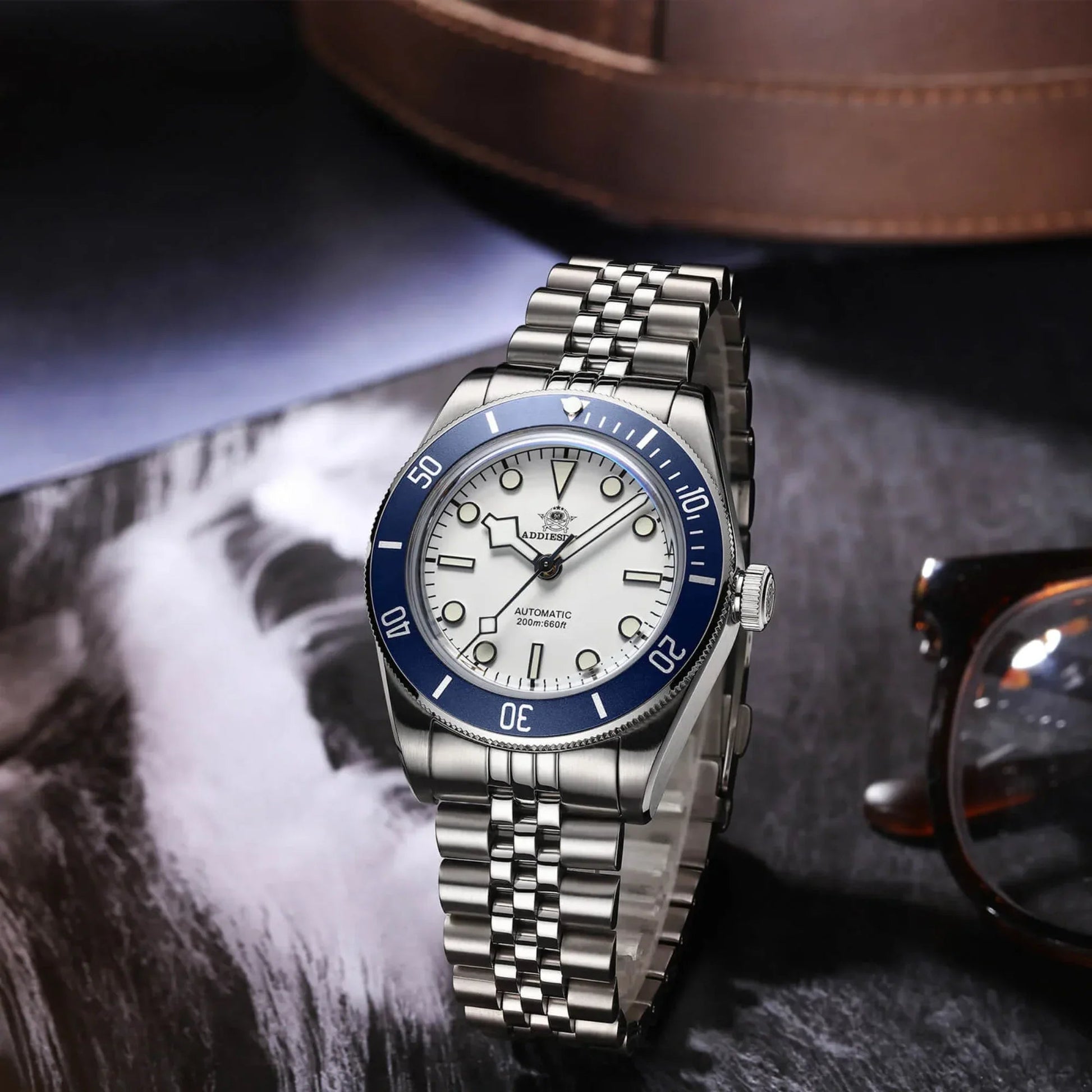 ADDIESDIVE 39mm BB58 Automatic Watch with Seiko NH-35 AD2043 - DREAM WATCHES