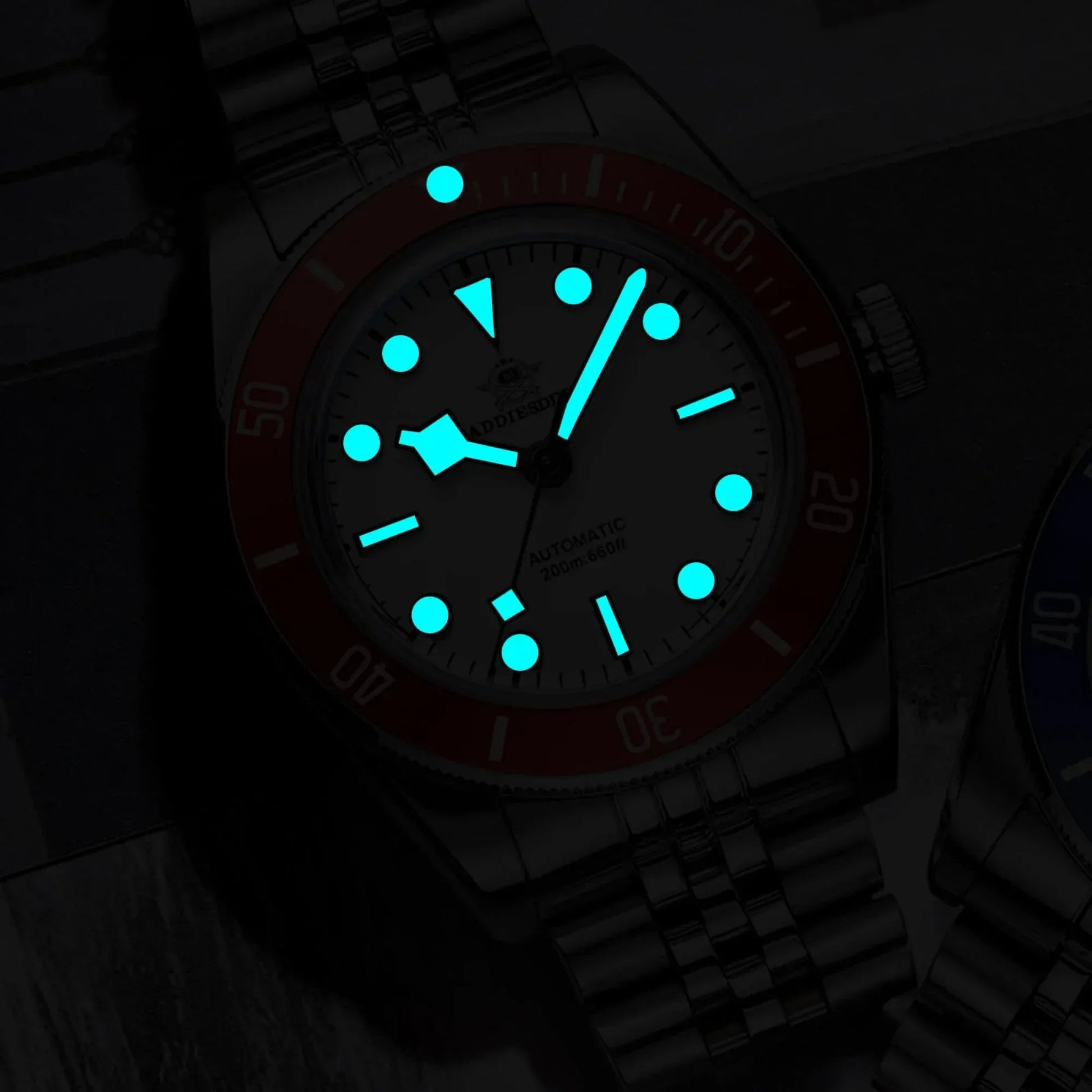 ADDIESDIVE 39mm BB58 Automatic Watch with Seiko NH-35 AD2043 - DREAM WATCHES