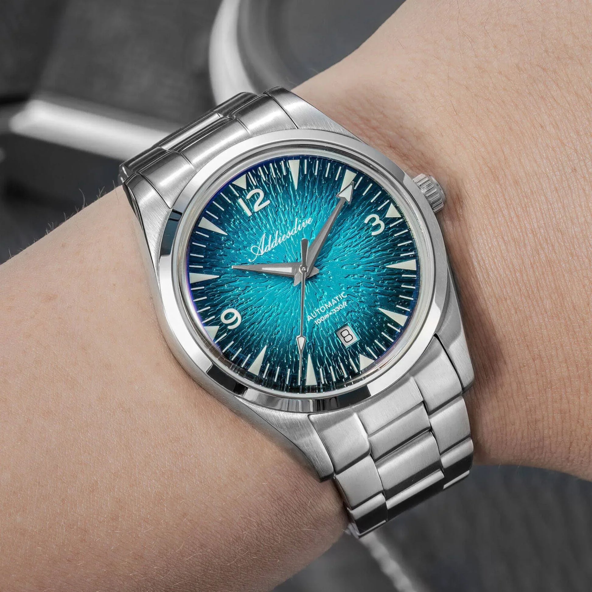 Addiesdive 39mm Breath of the Ocean Automatic 8215 Men Watch AD2508 - DREAM WATCHES