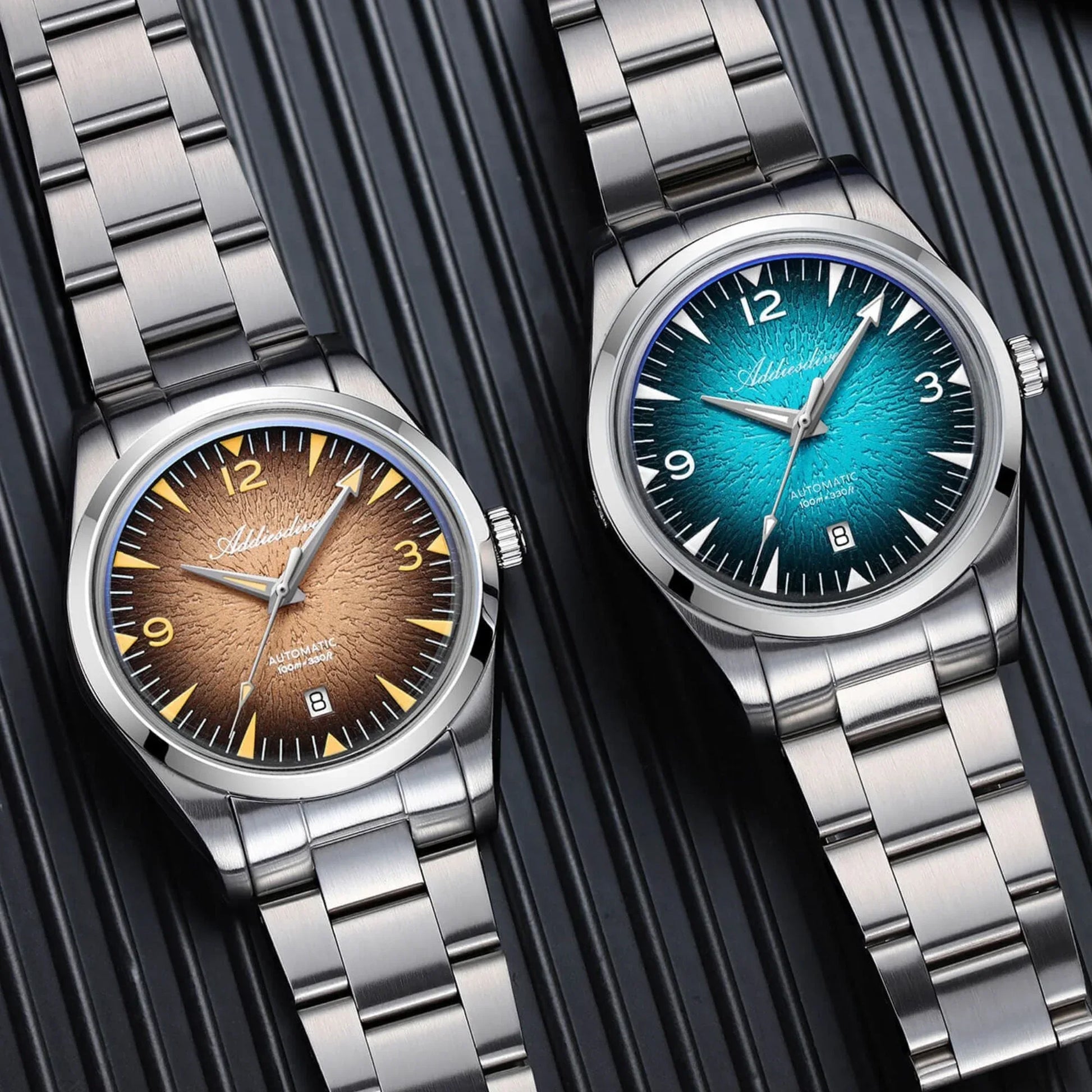 Addiesdive 39mm Breath of the Ocean Automatic 8215 Men Watch AD2508 - DREAM WATCHES