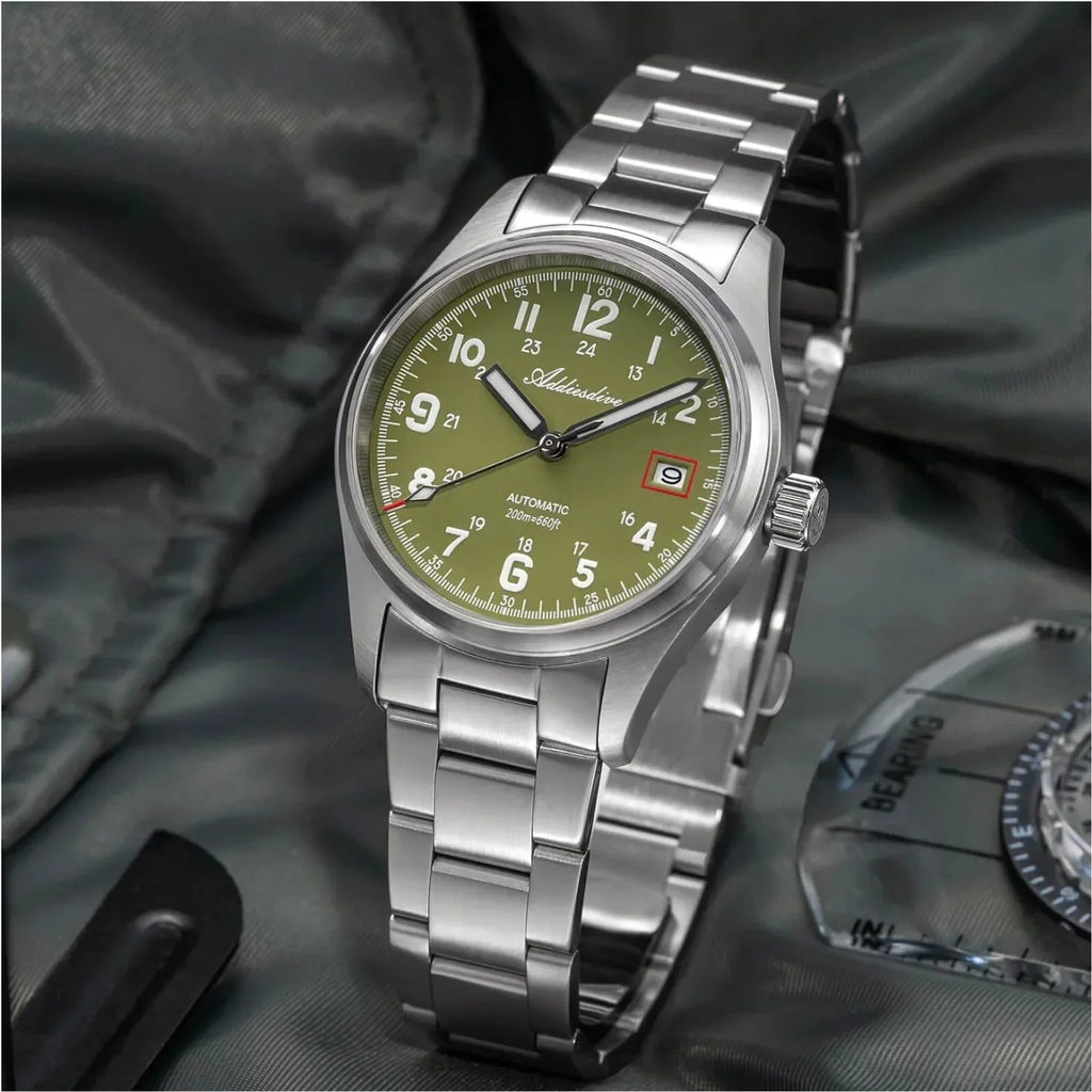 ADDIESDIVE 39mm Explore NH35 Automatic Watch AD2070 - DREAM WATCHES