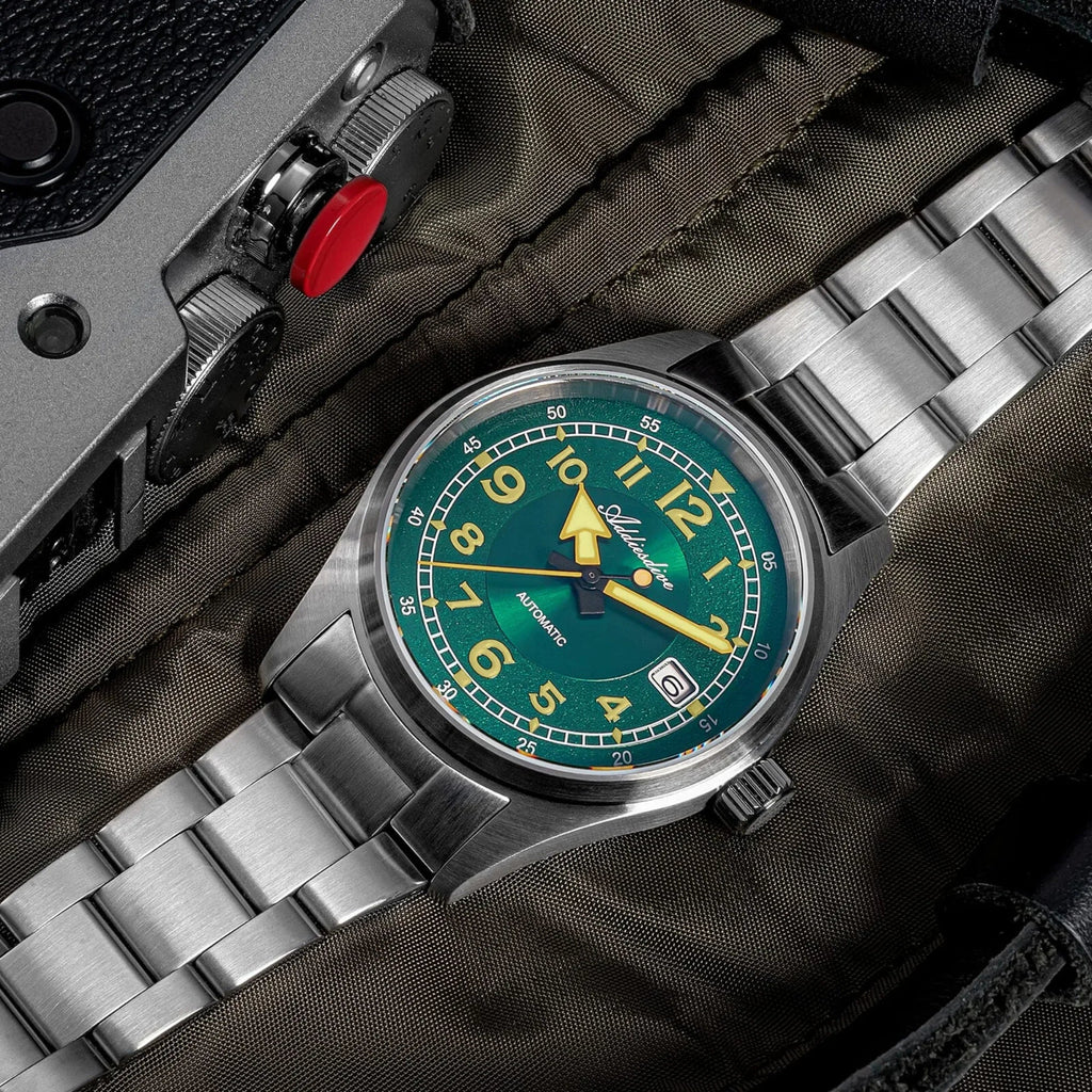 ADDIESDIVE 39mm Retro Mechanical Men Watch AD2055 - DREAM WATCHES