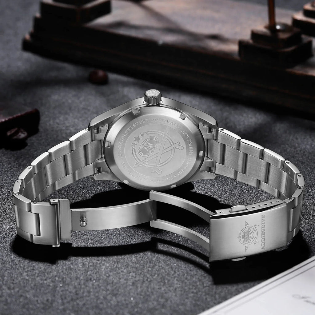 ADDIESDIVE 39mm Retro Mechanical Men Watch AD2055 - DREAM WATCHES