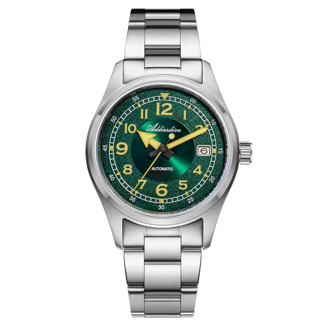 ADDIESDIVE 39mm Retro Mechanical Men Watch AD2055 - DREAM WATCHES