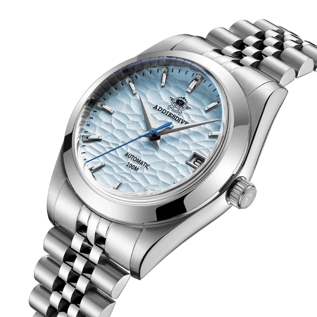 ADDIESDIVE 39mm Retro Mechanical Men Watch AD2118 - Blue - DREAM WATCHES