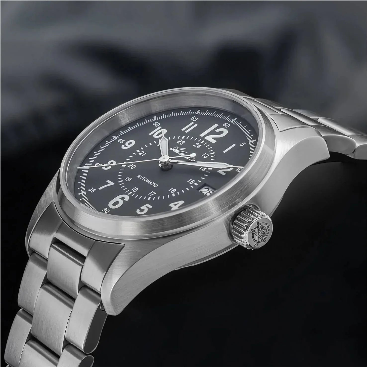 ADDIESDIVE 39mm Sapphire Crystal Automatic Watch Field Watch AD2074 - DREAM WATCHES