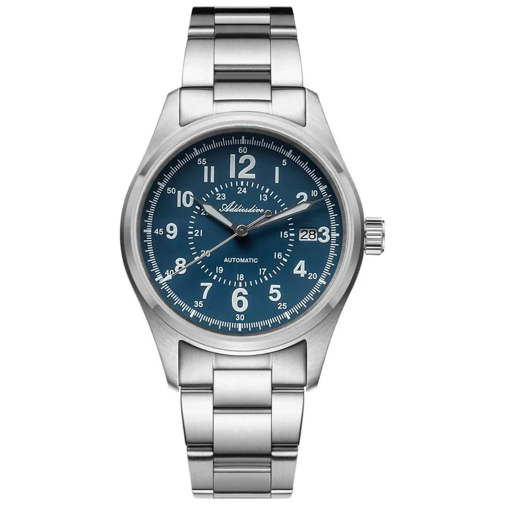 ADDIESDIVE 39mm Sapphire Crystal Automatic Watch Field Watch AD2074 - DREAM WATCHES