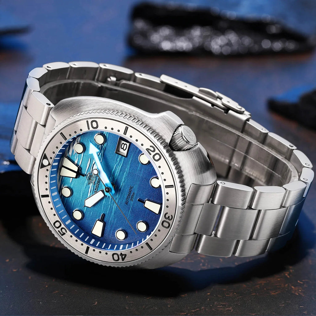 ADDIESDIVE 3D Deep Sea Turtle Dial Dive Watch（AD2045） - DREAM WATCHES