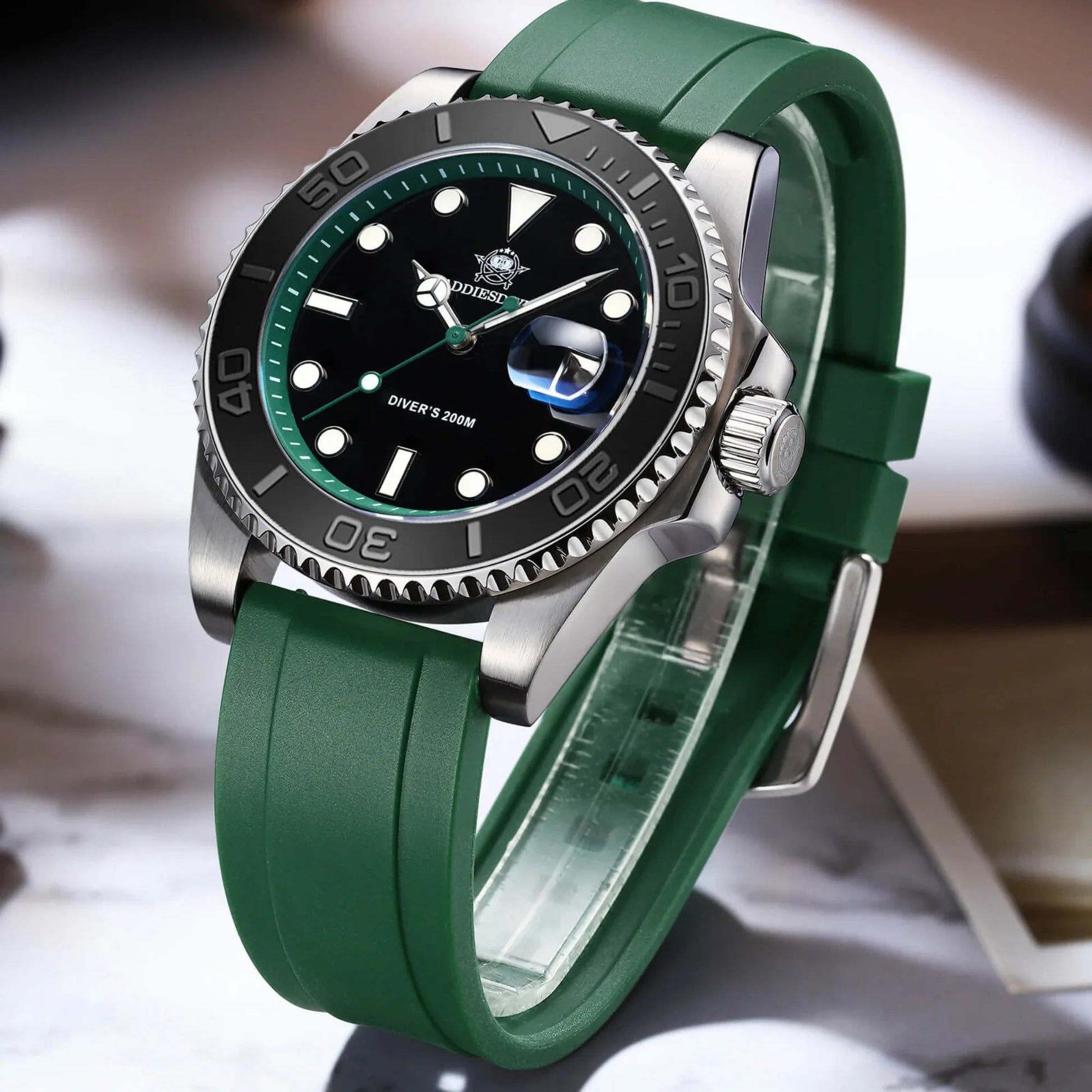 ADDIESDIVE 41mm Sports Quartz Watch Waterproof 200M (AD2040) - DREAM WATCHES