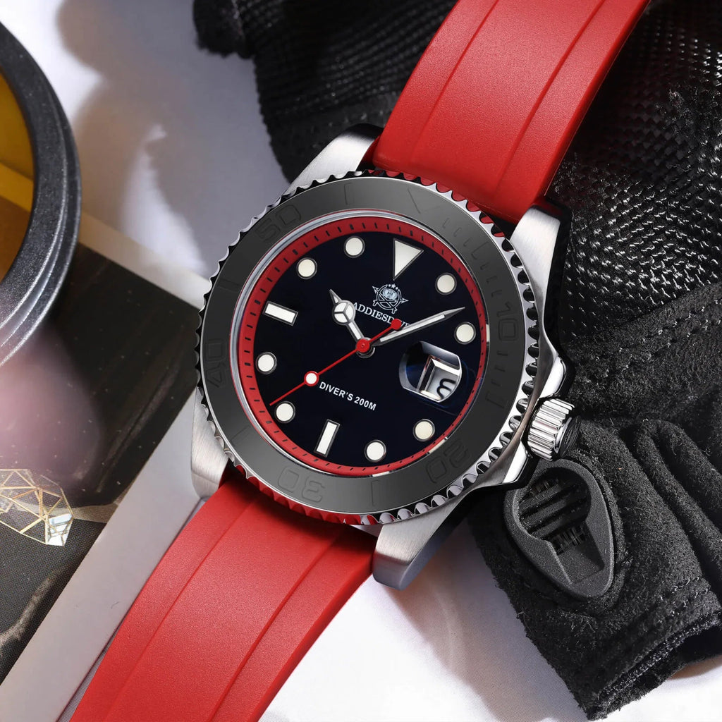 ADDIESDIVE 41mm Sports Quartz Watch Waterproof 200M (AD2040) - DREAM WATCHES