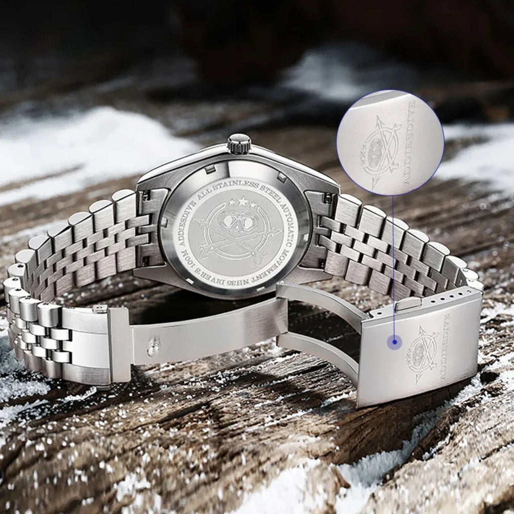 Addiesdive Automatic Watch Diver's 100M NH35 (AD2029) - DREAM WATCHES