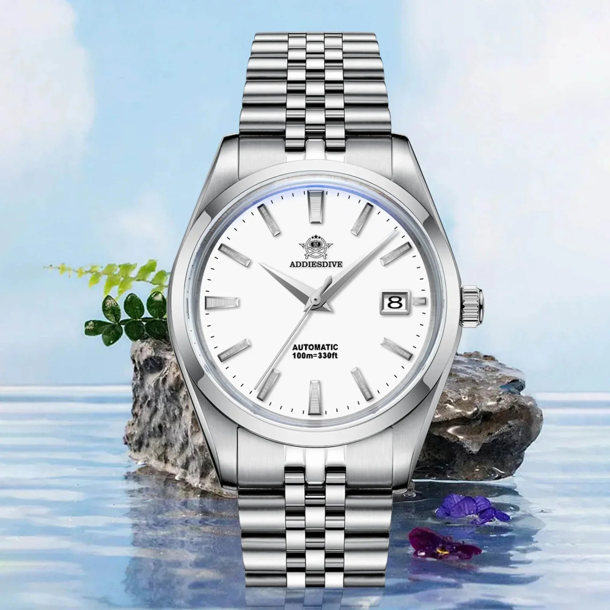 Addiesdive Automatic Watch Diver's 100M NH35 (AD2029) - DREAM WATCHES