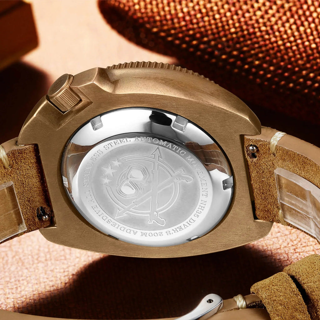 ADDIESDIVE® Bronze Turtle Diving Watch 200M (AD2104） - DREAM WATCHES