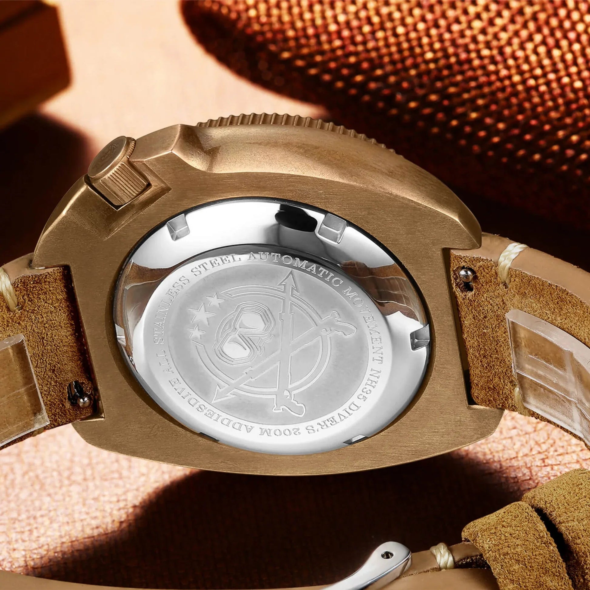 ADDIESDIVE® Bronze Turtle Diving Watch 200M (AD2104） - DREAM WATCHES