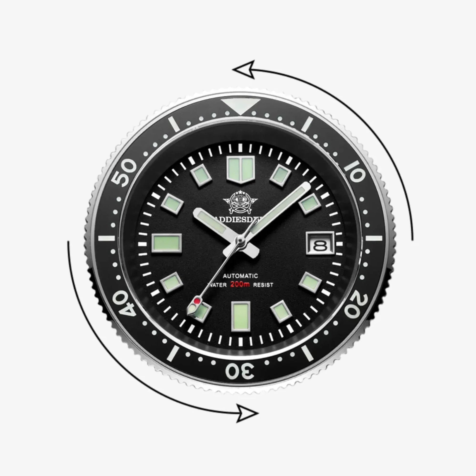 ADDIESDIVE® Captain Willard Automatic Dive Watch 200M (MY-H8) - DREAM WATCHES