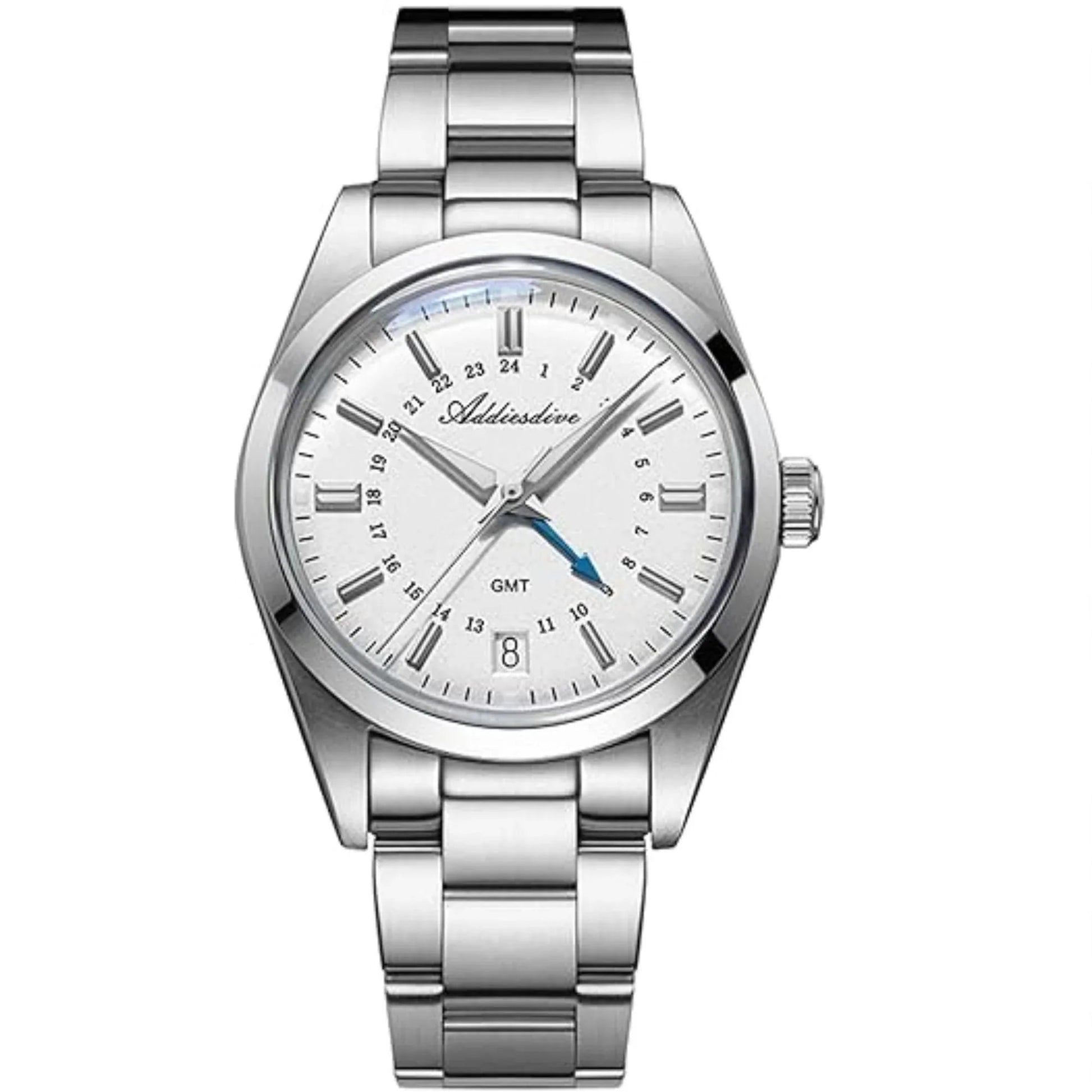 ADDIESDIVE Elegance Collection GMT Quartz Watch AD2065 - Swiss Movement - DREAM WATCHES