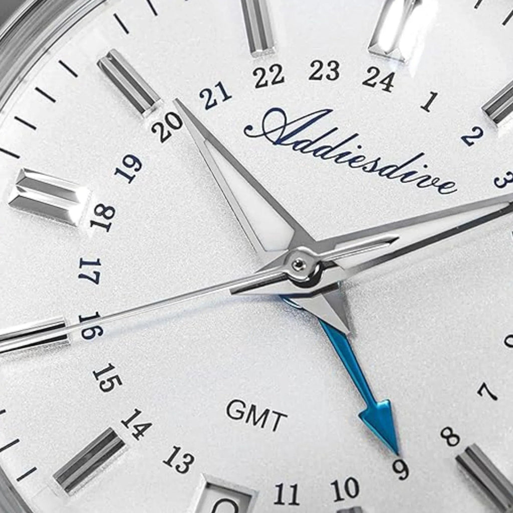 ADDIESDIVE Elegance Collection GMT Quartz Watch AD2065 - Swiss Movement - DREAM WATCHES