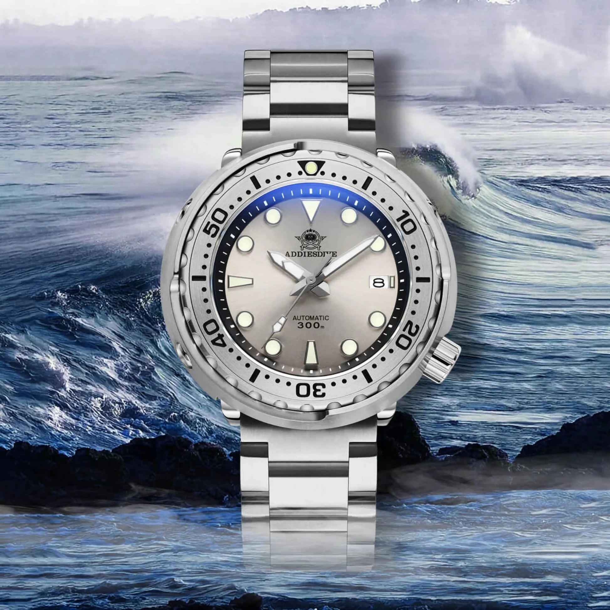 ADDIESDIVE Emperor Tuna 300m Diver Watch (MY-H5C） - DREAM WATCHES