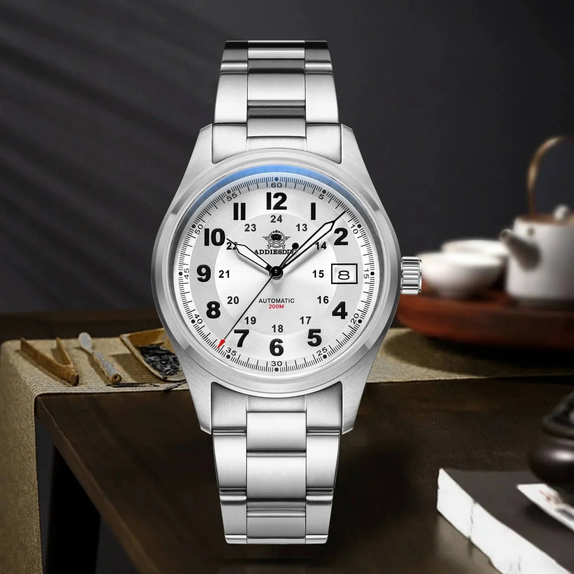 ADDIESDIVE® Men's Elegant Automatic Watch Diver 200M (AD2048) - DREAM WATCHES