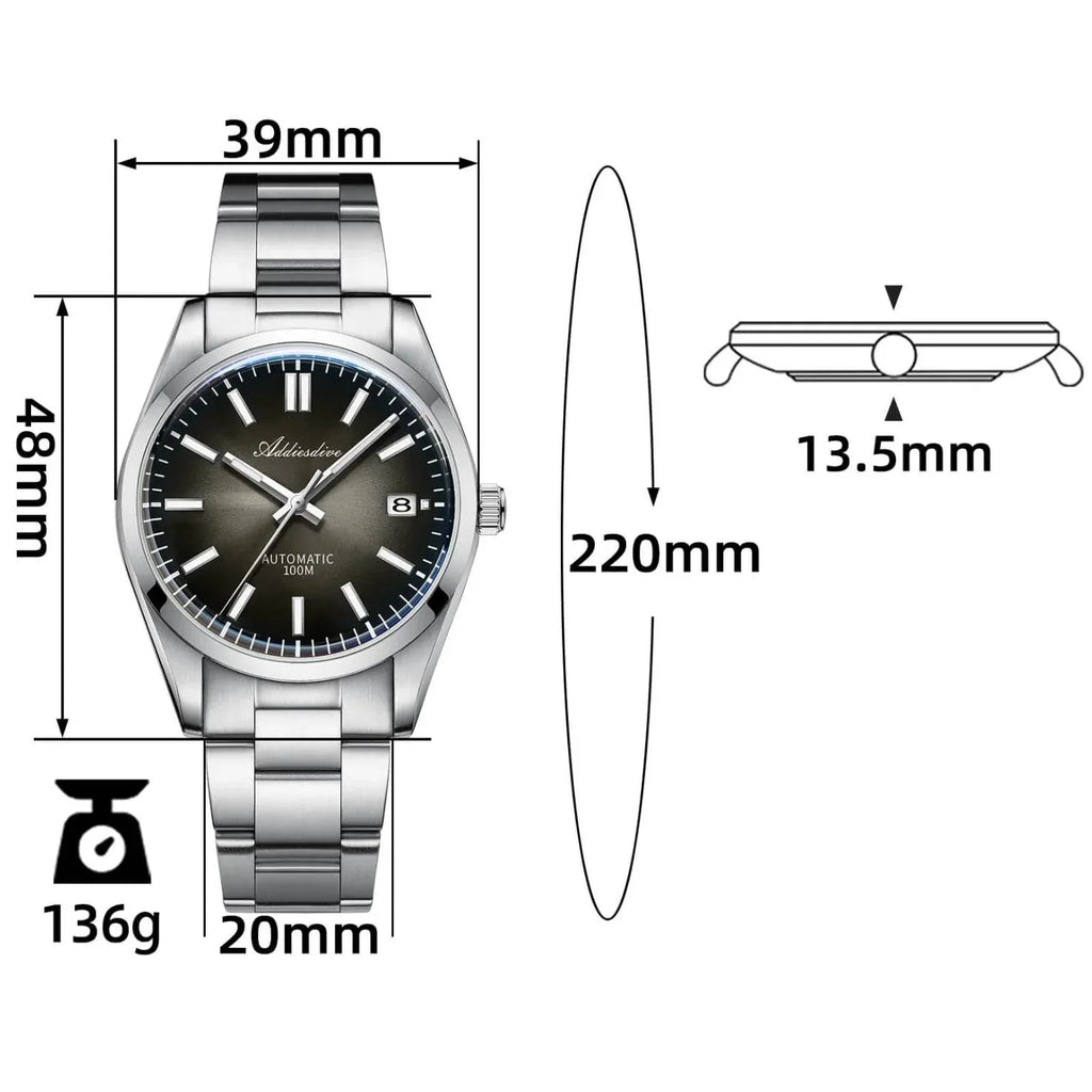 ADDIESDIVE Original Design Men Watch AD2071 - DREAM WATCHES