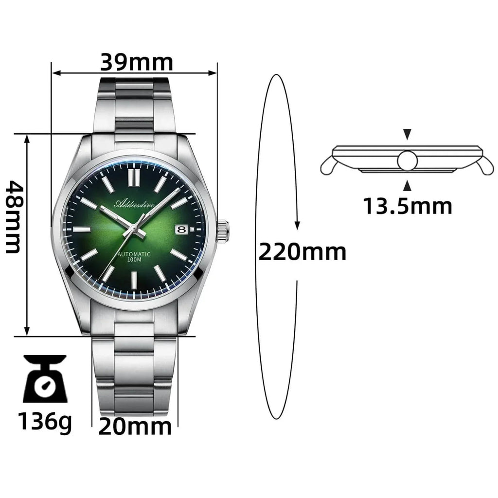 ADDIESDIVE Original Design Men Watch AD2071 - DREAM WATCHES