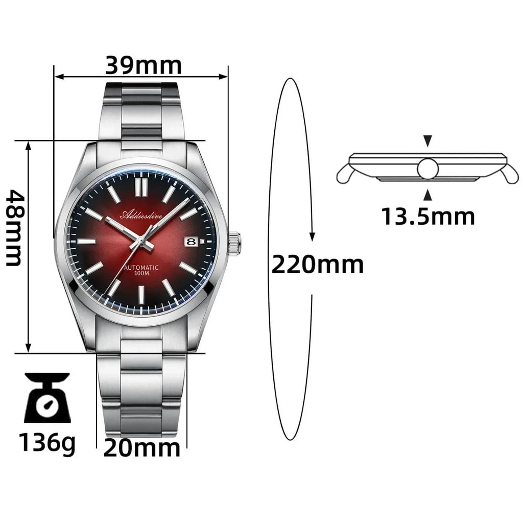 ADDIESDIVE Original Design Men Watch AD2071 - DREAM WATCHES