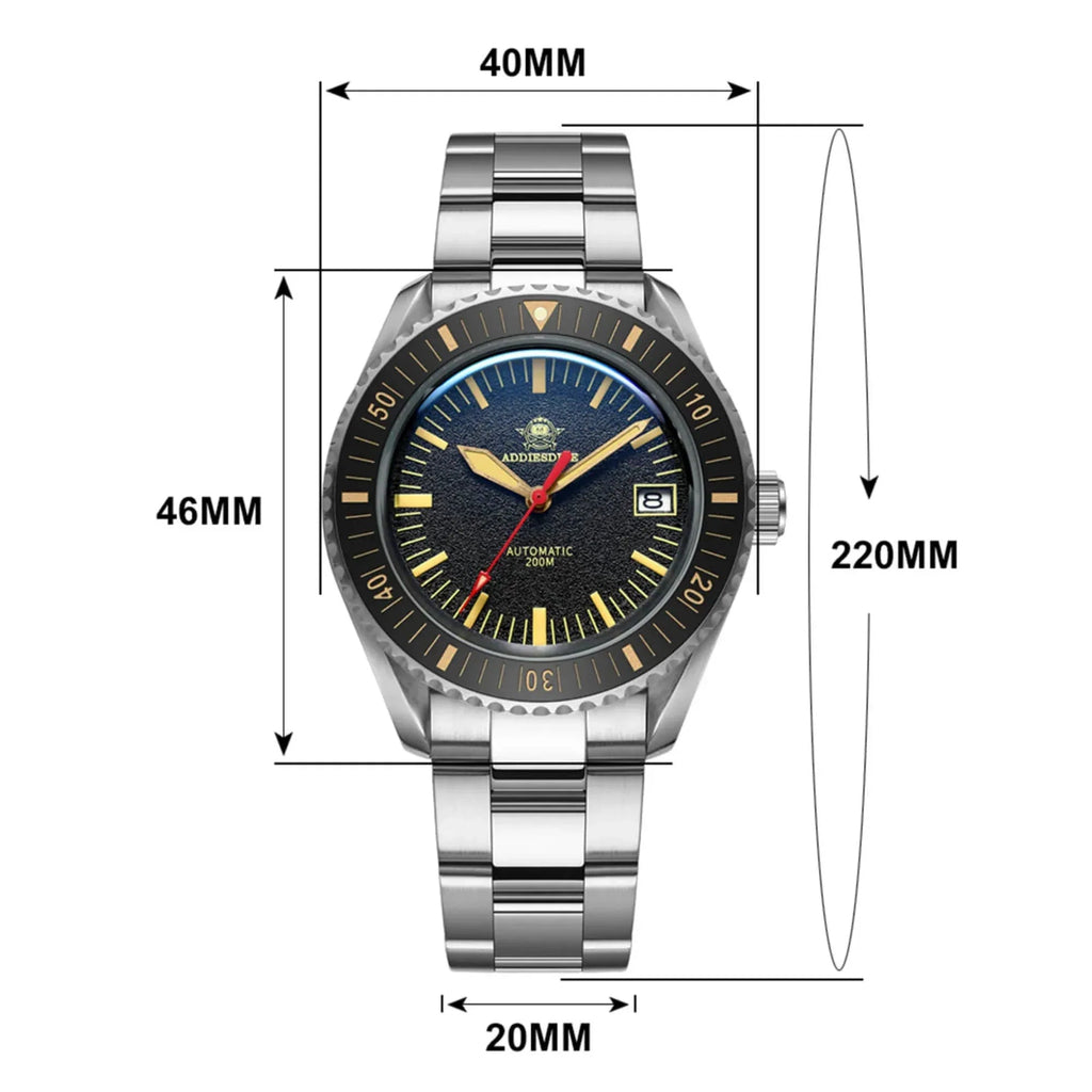 ADDIESDIVE® Scuba Vintage Men's Automatic Divers Watch （AD2105） - DREAM WATCHES