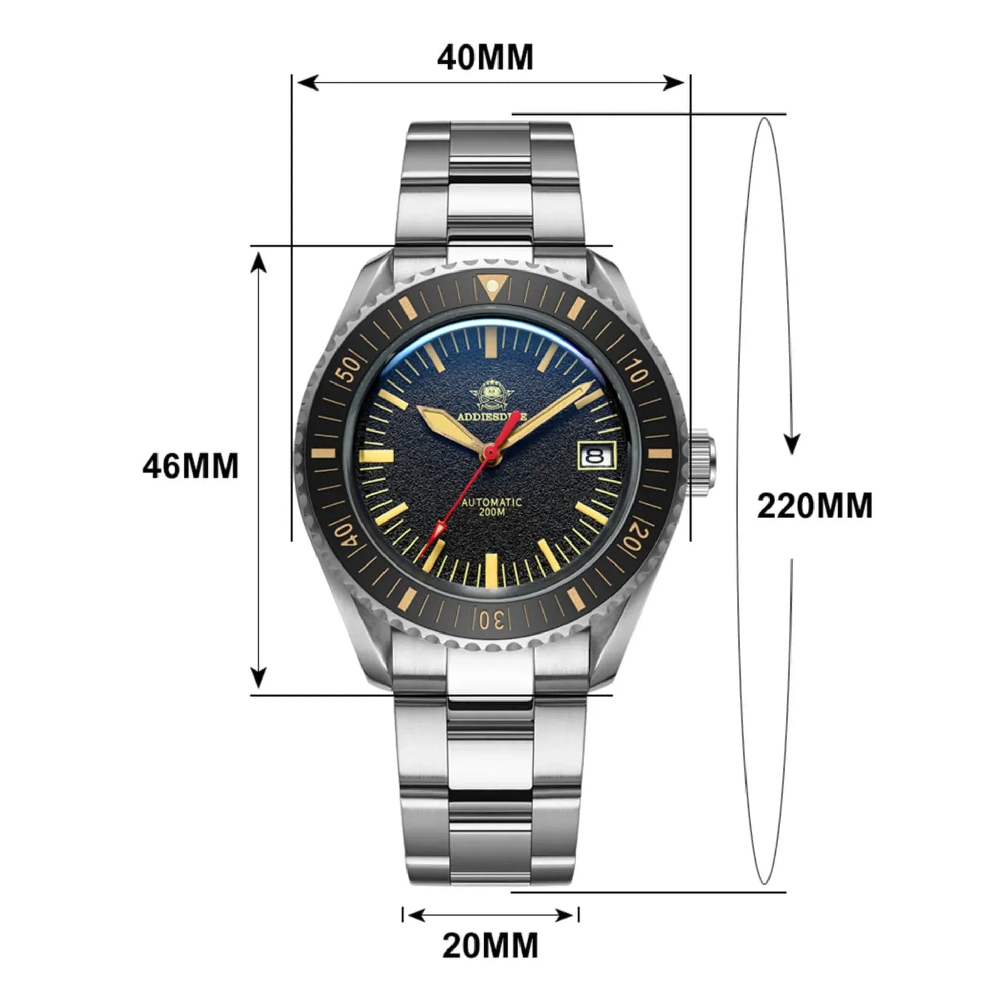 ADDIESDIVE® Scuba Vintage Men's Automatic Divers Watch （AD2105） - DREAM WATCHES