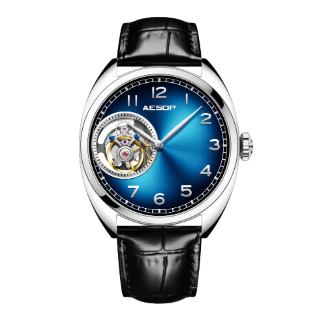 AESOP 9 Clock Original Diamond Tourbillon Movement 7056 - DREAM WATCHES