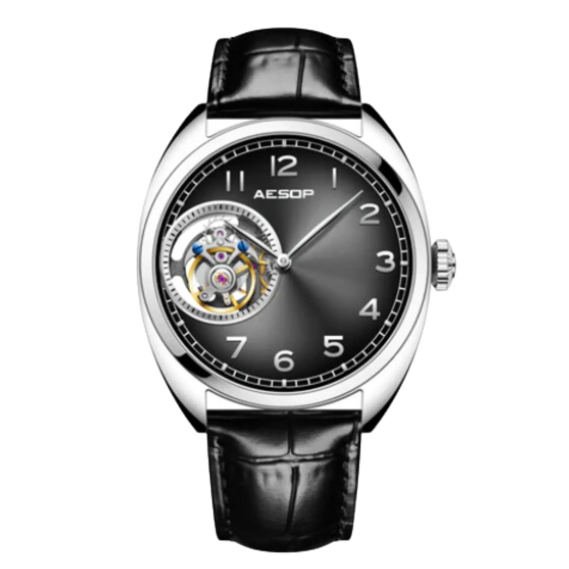 AESOP 9 Clock Original Diamond Tourbillon Movement 7056 - DREAM WATCHES