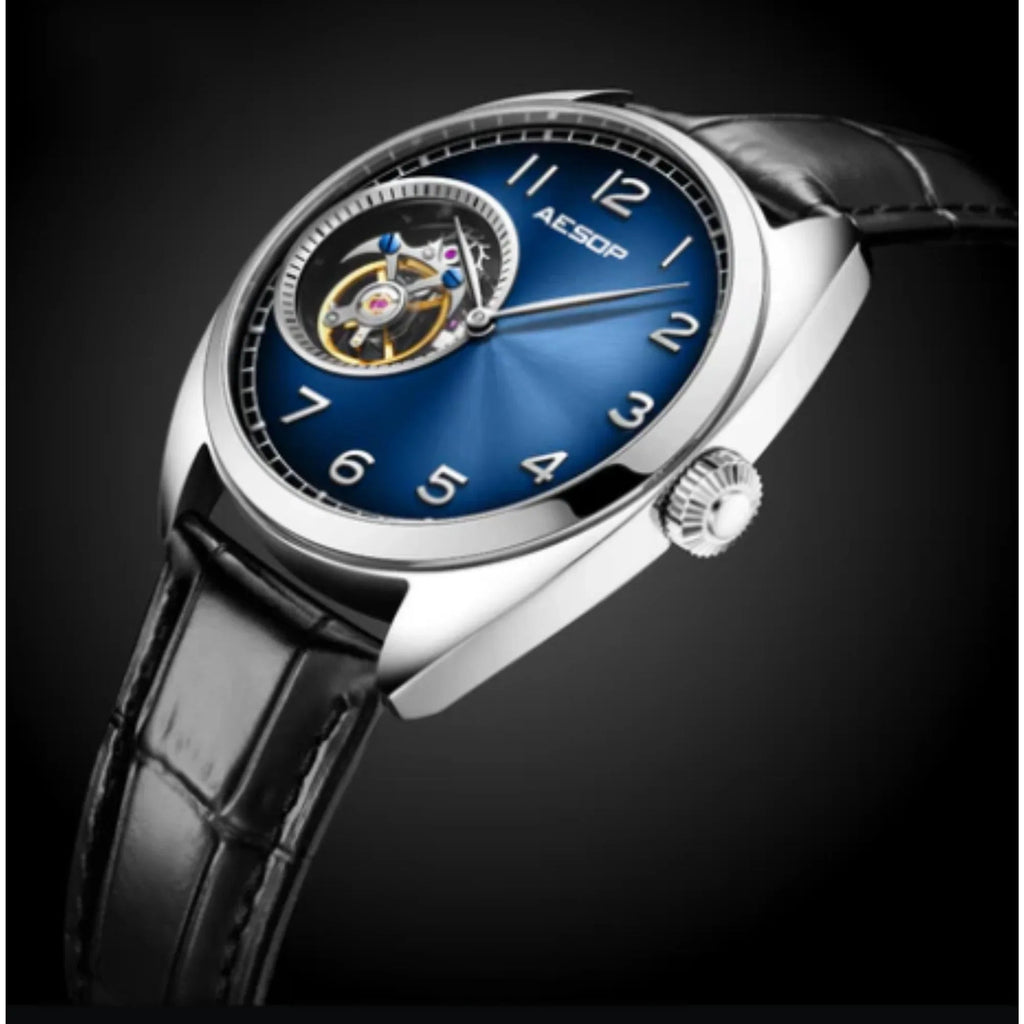 AESOP 9 Clock Original Diamond Tourbillon Movement 7056 - DREAM WATCHES