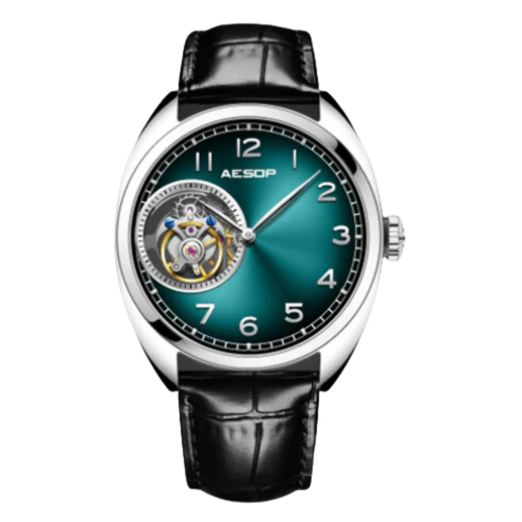 AESOP 9 Clock Original Diamond Tourbillon Movement 7056 - DREAM WATCHES