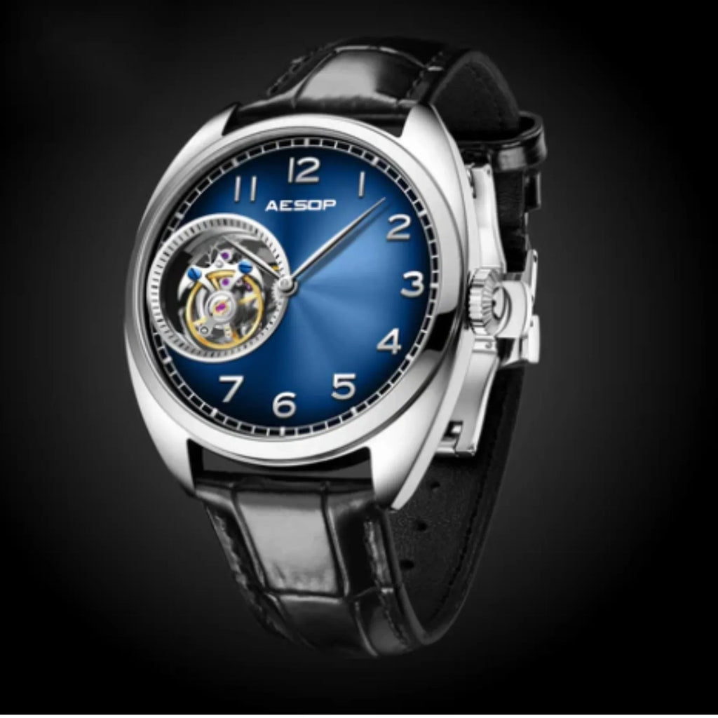 AESOP 9 Clock Original Diamond Tourbillon Movement 7056 - DREAM WATCHES