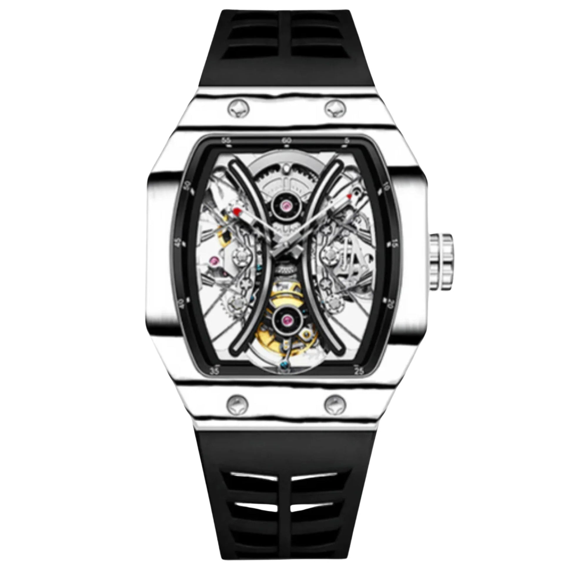 AESOP Carbon Fiber Tonneau Original Tourbillon watch 7035 - DREAM WATCHES