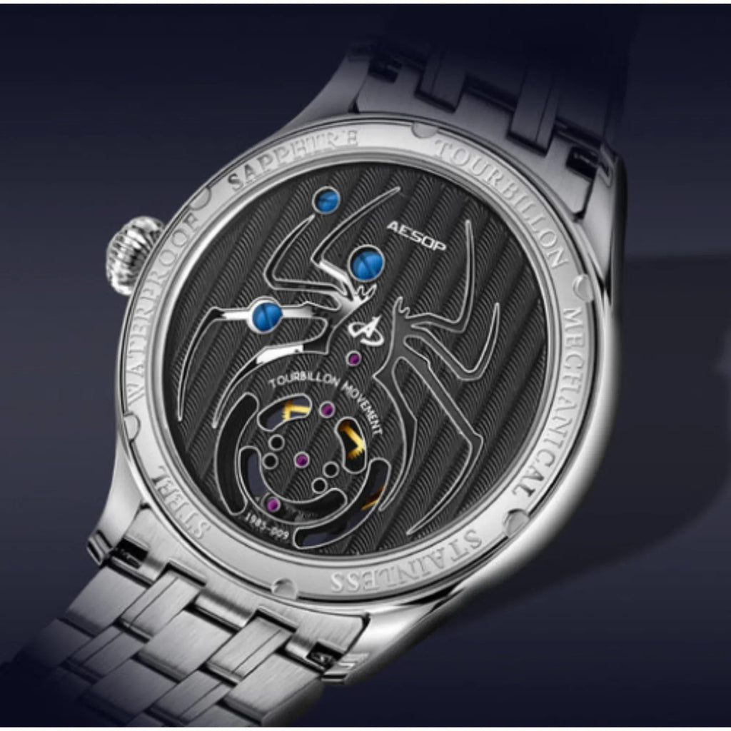AESOP Diamond Tourbillon movement watch 7041 - DREAM WATCHES
