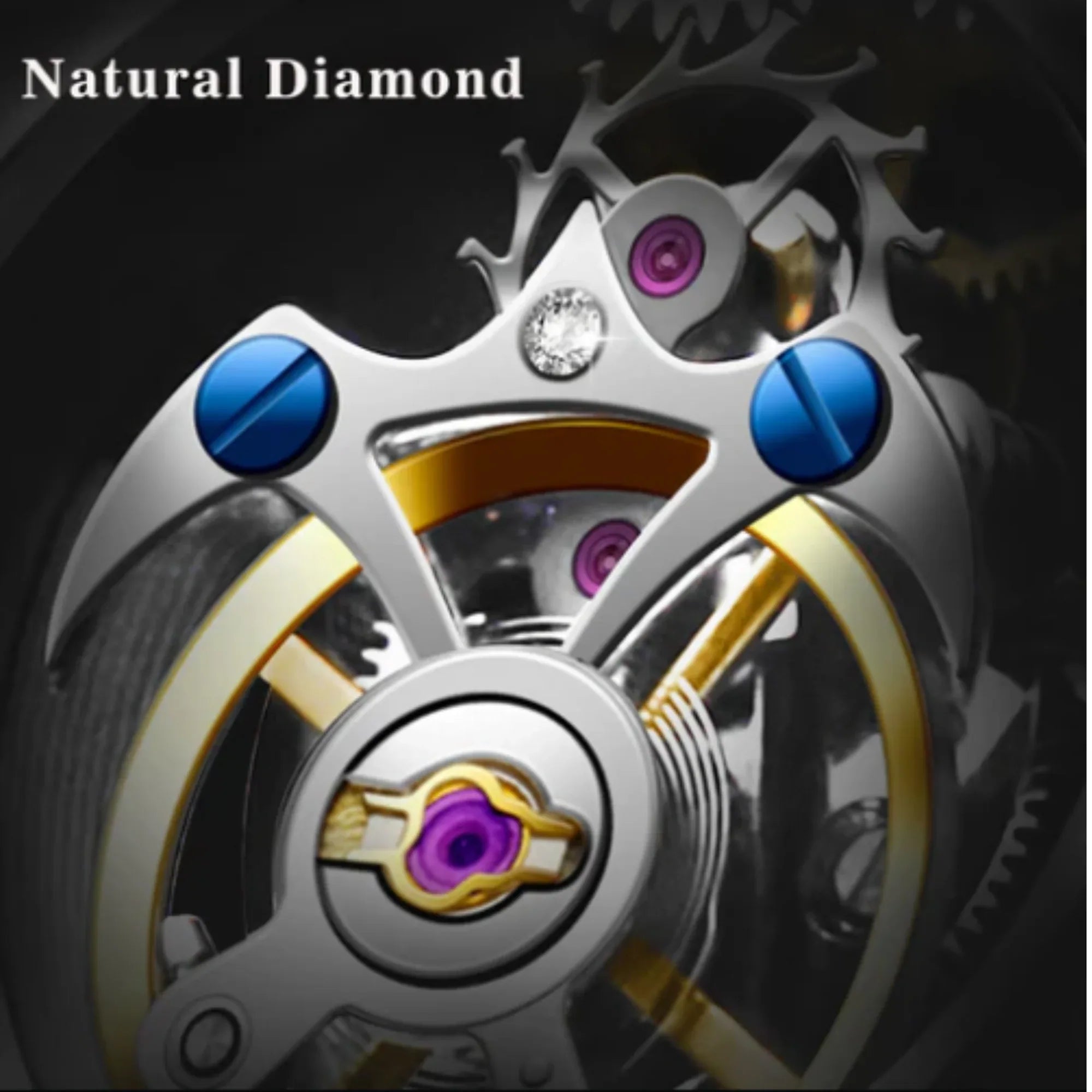 AESOP Diamond Tourbillon movement watch 7041 - DREAM WATCHES