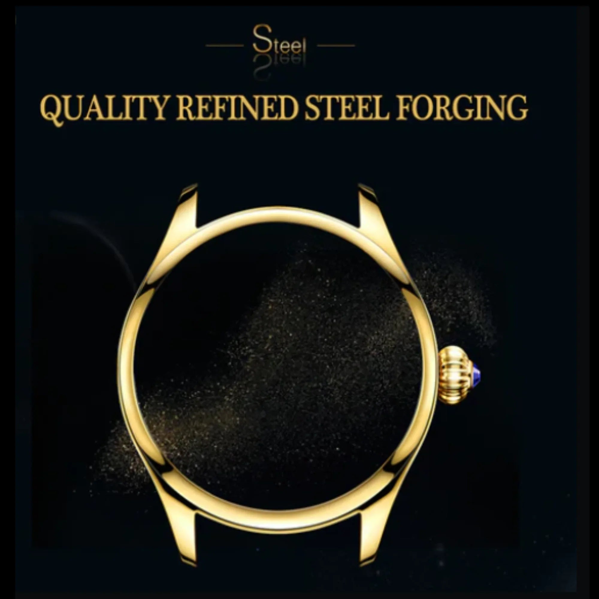 AESOP Full Crystal Dial Tourbillon Watch 7012 - DREAM WATCHES