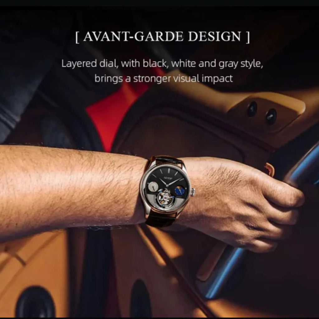 AESOP GMT Multifunction Original Tourbillon watch 7023 - DREAM WATCHES