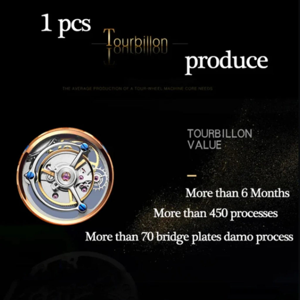 AESOP Ink Painting Tourbillon Horse watch 7010 - DREAM WATCHES